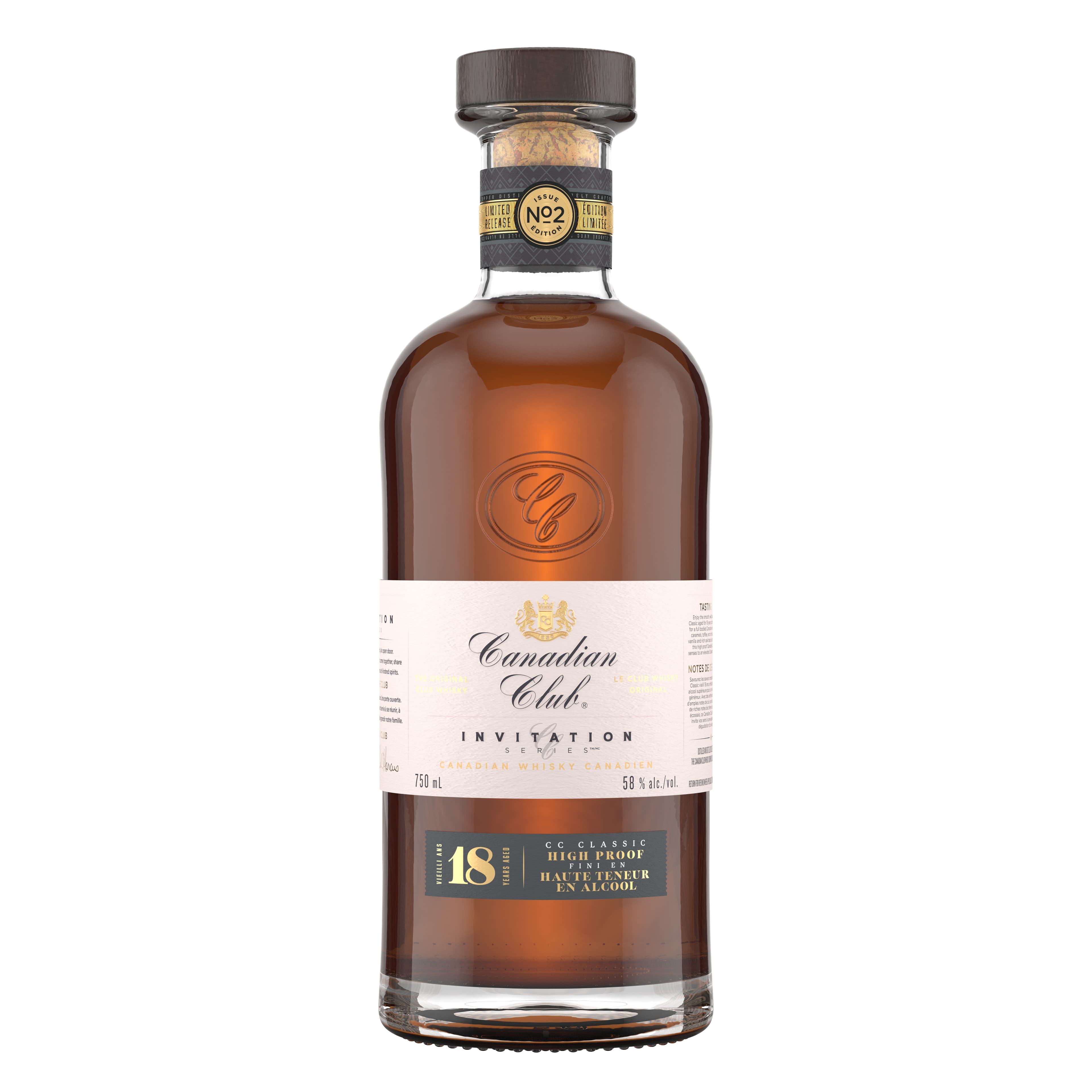 Canadian Club Releases First-Ever 18-Year-Old Whisky in Limited Edition Invitation Series